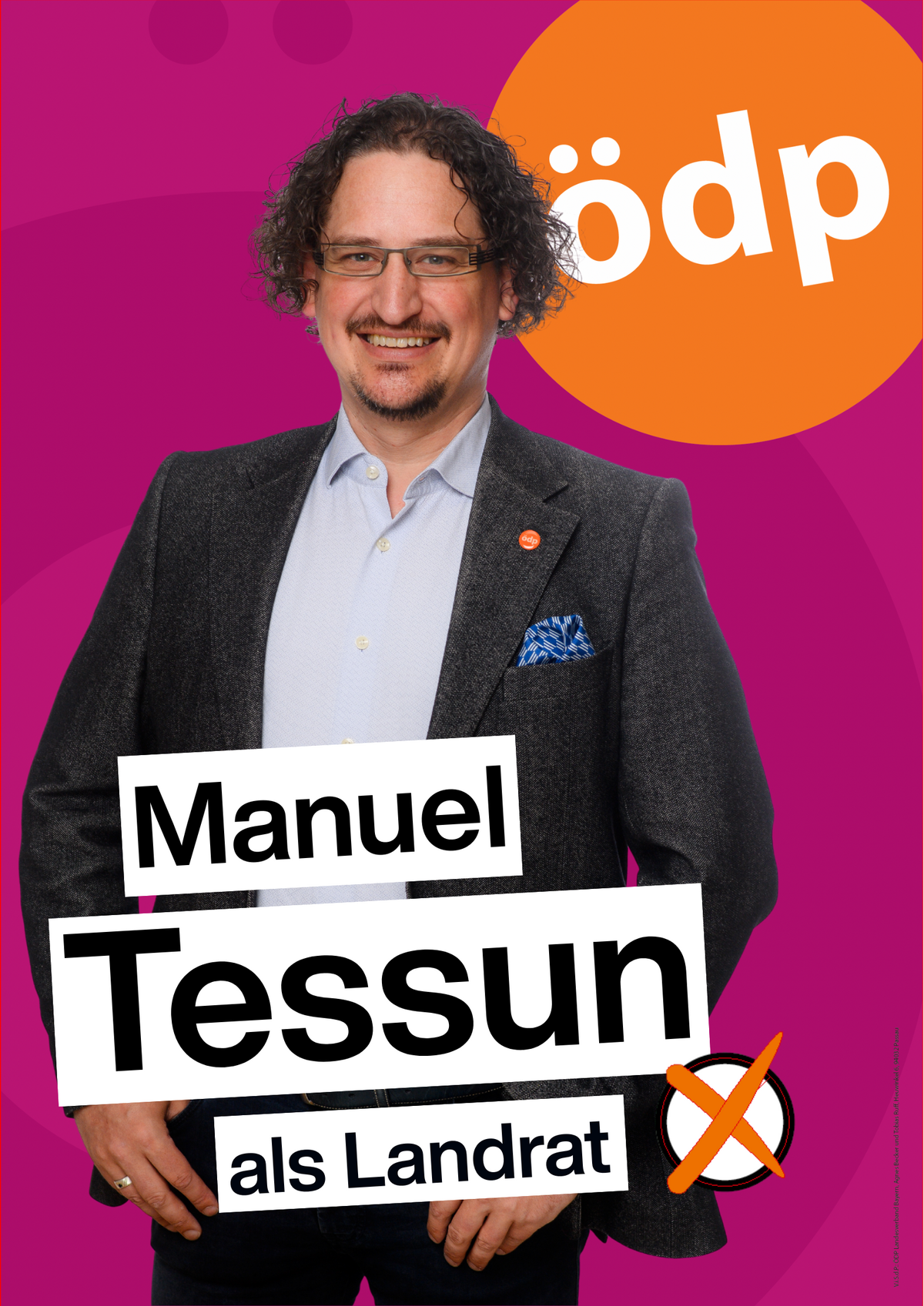 Manuel Tessun, Landratskandidat